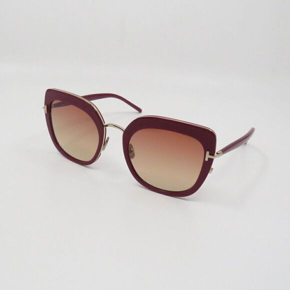Tom Ford FT0945 66T New Red/Bordeaux Gradient Sunglasses - Picture 3 of 12